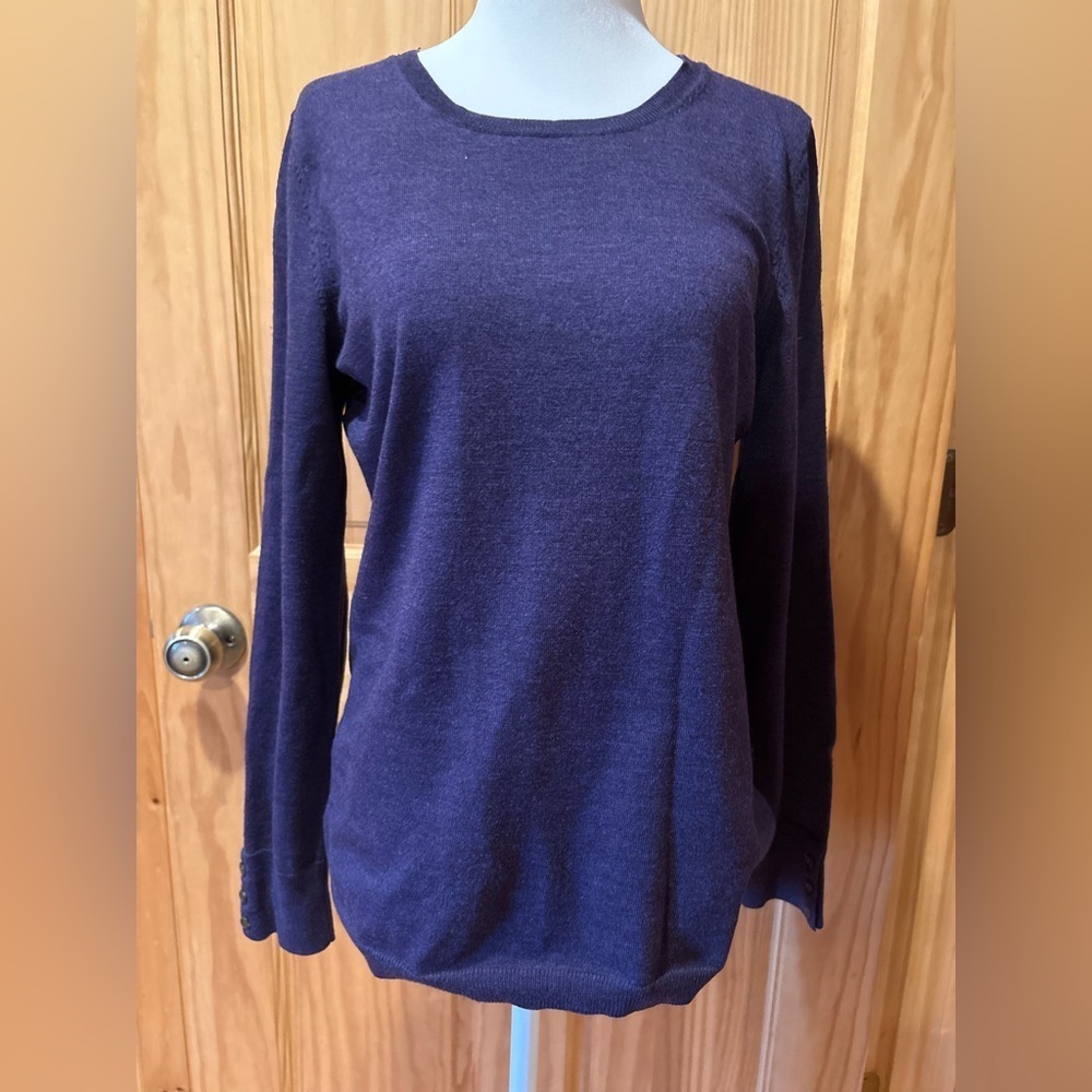 Banana Republic merino wool crewneck pullover sweater women’s M